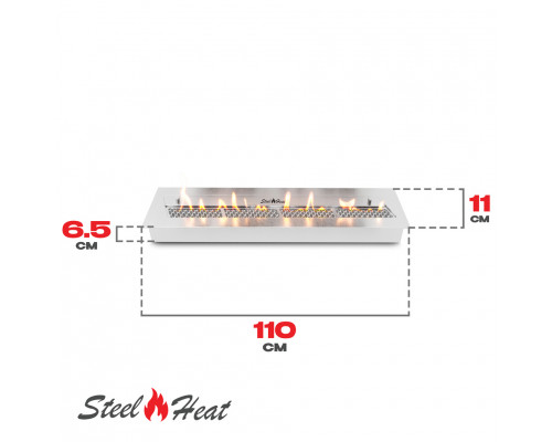 Топливный блок SteelHeat S-LINE 1100