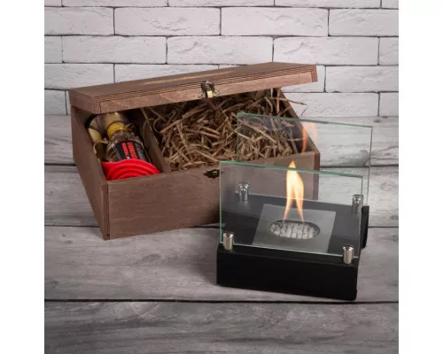 Подарочный набор SteelHeat PREMIUM BOX ALBA черный + деревянная коробка + стартовый комплект Подарочный набор SteelHeat PREMIUM BOX ALBA черный + деревянная коробка + стартовый комплект