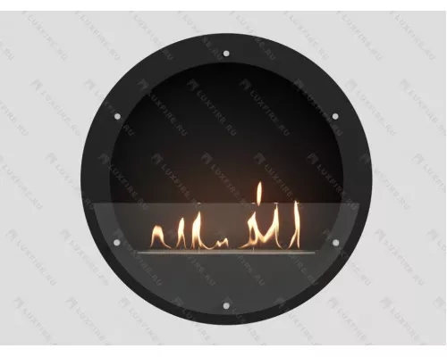 Настенный биокамин Lux Fire "Иллюзион 800 Н" S (черный) Настенный биокамин Lux Fire "Иллюзион 800 Н" S (черный)