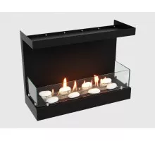 Встроенный биокамин Lux Fire Фронтальный 640 S