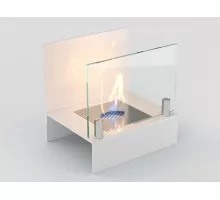 Биокамин настольный Lux Fire "Афиша" S (белый)